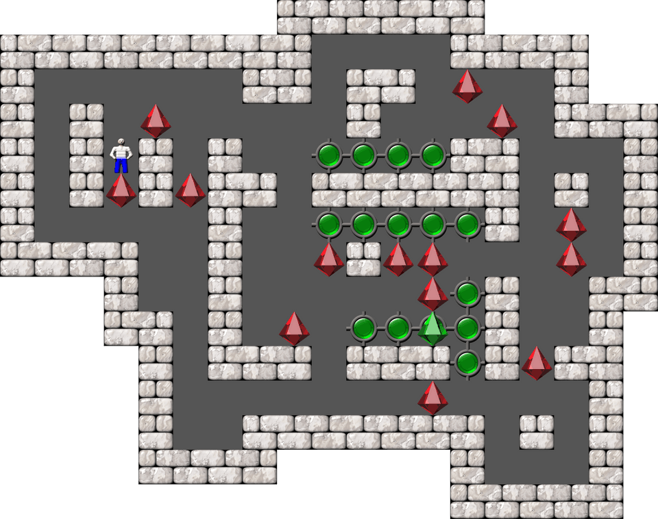 Sokoban Passion Fruit level 20